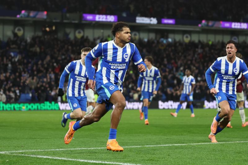 Hasil Liga Inggris: Gol larut Georginio Rutter selamatkan Brighton dari kekalahan