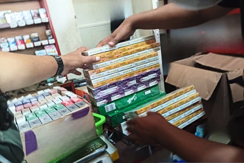 Pemkot Cimahi bersama Bea Cukai Bandung menggelar sosialisasi rokok ilegal