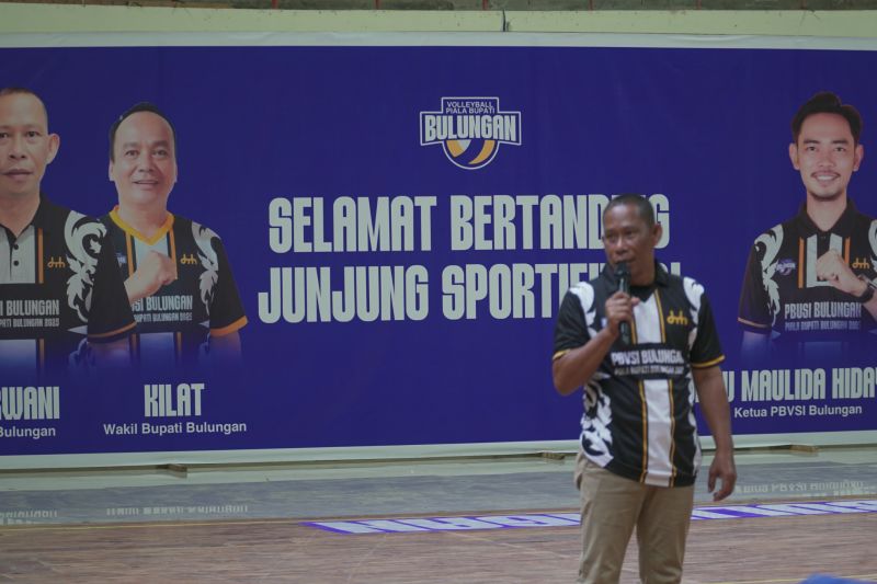 Volley Ball Piala Bupati Bulungan 2025 Upaya Pembinaan Generasi Muda
