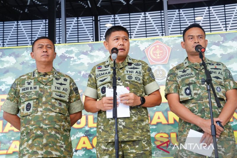 TNI kirim jembatan Armco untuk dibangun di jalur darat Sumatra