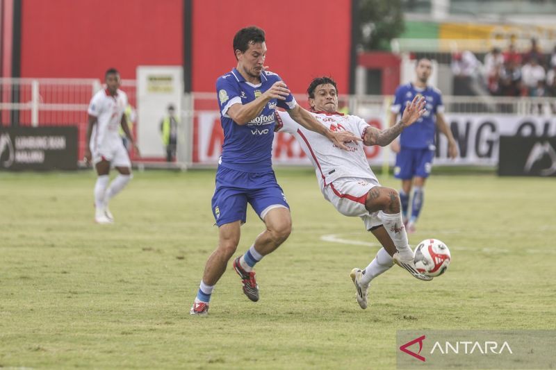 Super League - Lantaran jadwal padat, Persib kalah 0-2 vs Malut United
