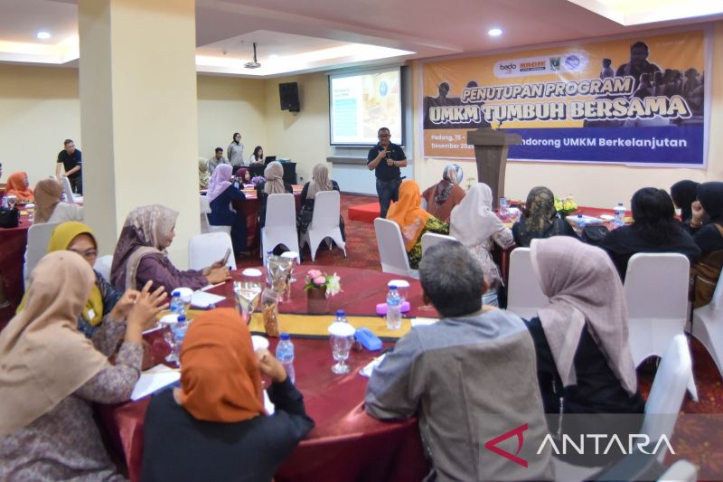 Penutupan program UMKM tumbuh bersama