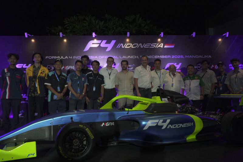 Sirkuit Mandalika tuan rumah ajang Formula 4 di 2026