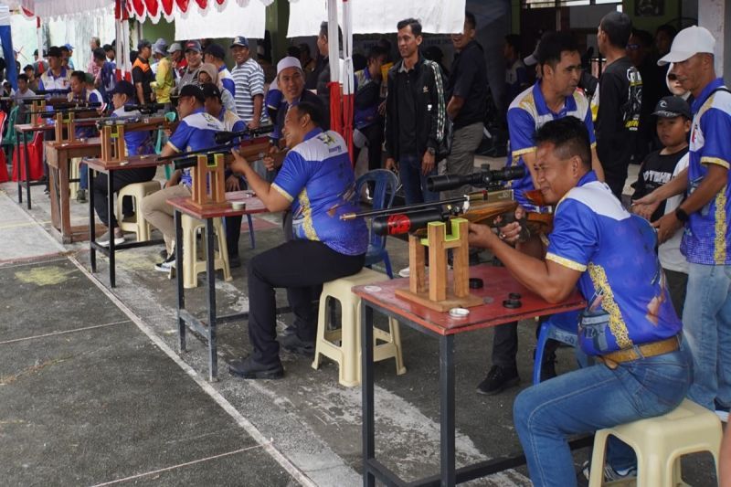 Kotabaru Korpri holds inter-SKPD shooting championship