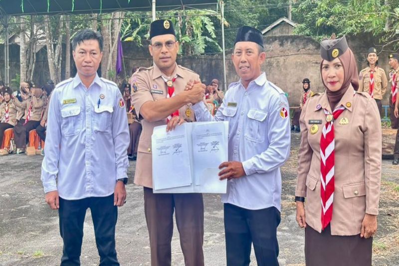 Pasak Todak II Camp held at Kotabaru's Gedambaan Beach