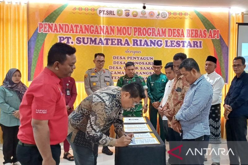PT SRL gandeng tiga desa rawan karhutla di Pulau Rangsang
