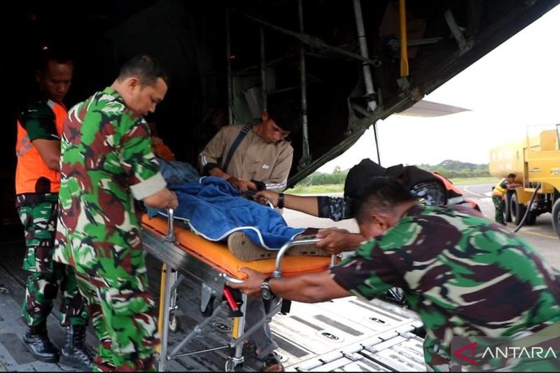 TNI AU kerahkan pesawat Hercules evakuasi korban bencana di Aceh