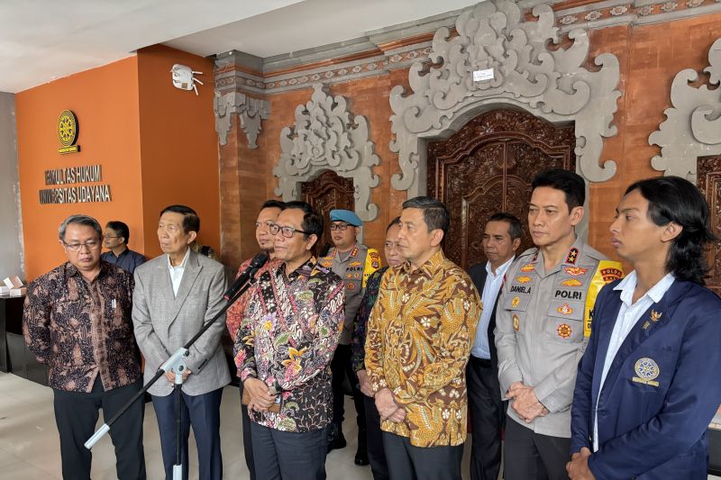 Mahfud MD kumpulkan aspirasi dari Bali terkait reformasi Polri