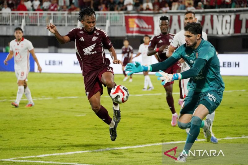 Super League  - Malut tekuk PSM lewat gol tunggal David da Silva