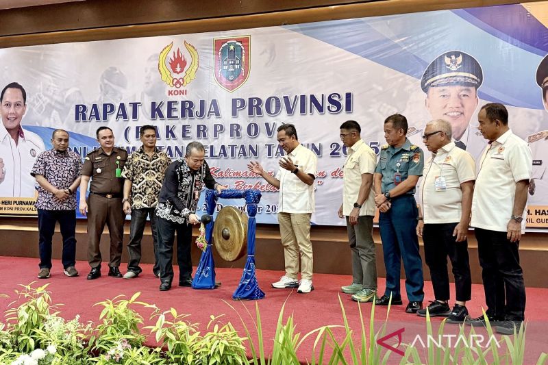 Rakerprov KONI Kalsel diharapkan bidik 10 besar PON XXII di NTT-NTB