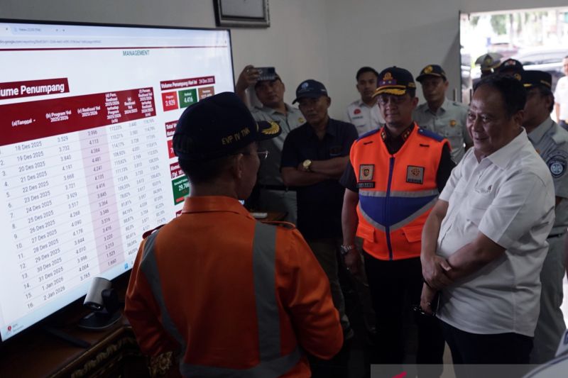 Wamenhub tinjau kesiapan stasiun kereta api di Bandar Lampung