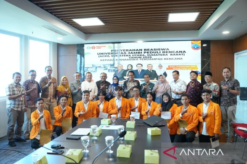 UNJA berikan beasiswa kepada mahasiswa terdampak bencana Sumatera