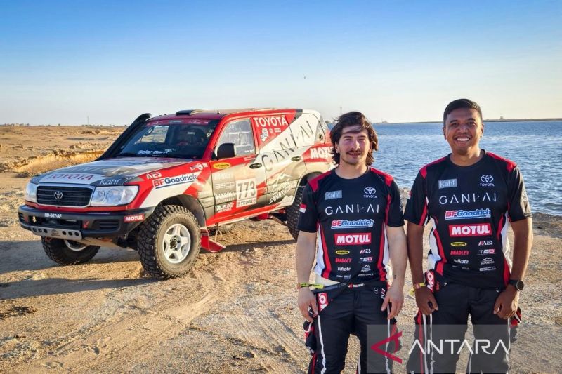 Julian Johan tiba di Arab Saudi untuk ikuti Rally Dakar 2026
