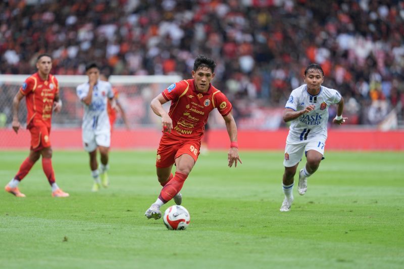 Super League - Persija naik peringkat kedua usai tekuk Persijap 2-0
