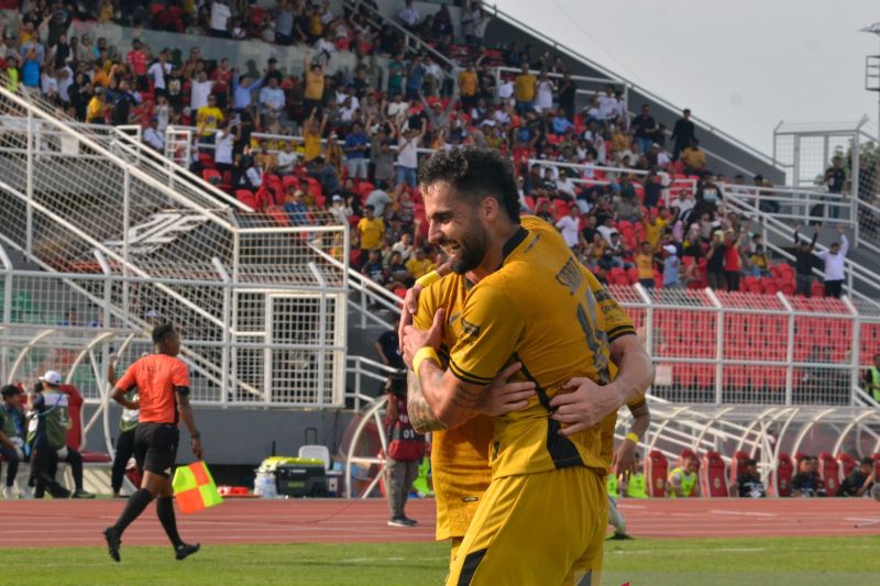 Bhayangkara Presisi Lampung FC kalahkan Dewa United