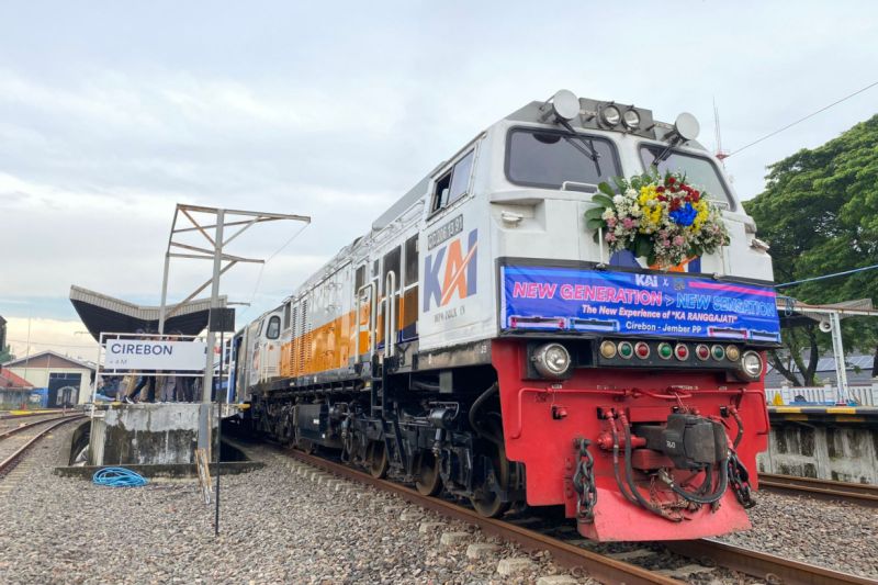 KAI Cirebon mulai mengoperasikan KA Ranggajati generasi baru