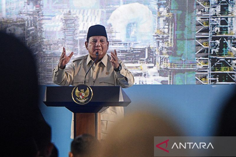 Prabowo jelaskan kondisi energi dan hilirisasi ke rektor dan guru besar