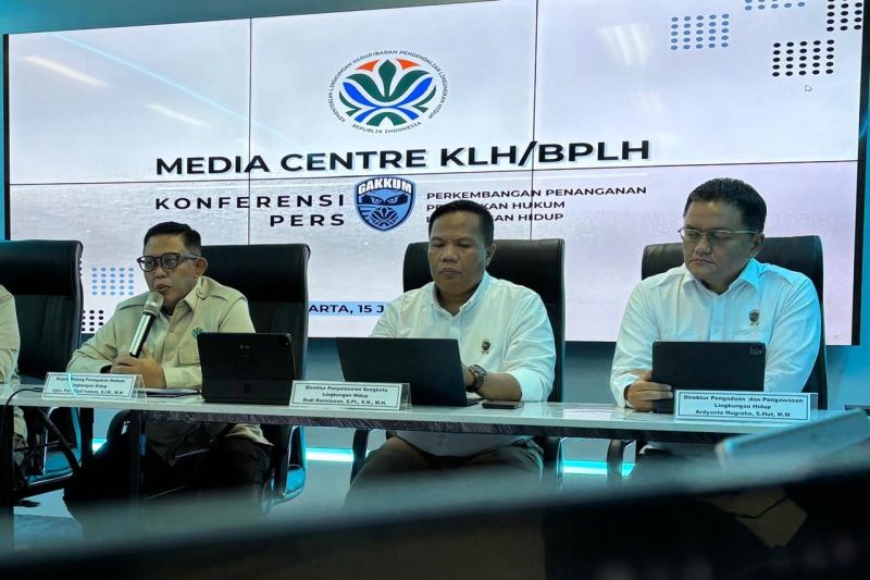 KLH gugat 6 perusahaan Rp4,8 triliun terkait banjir Sumut