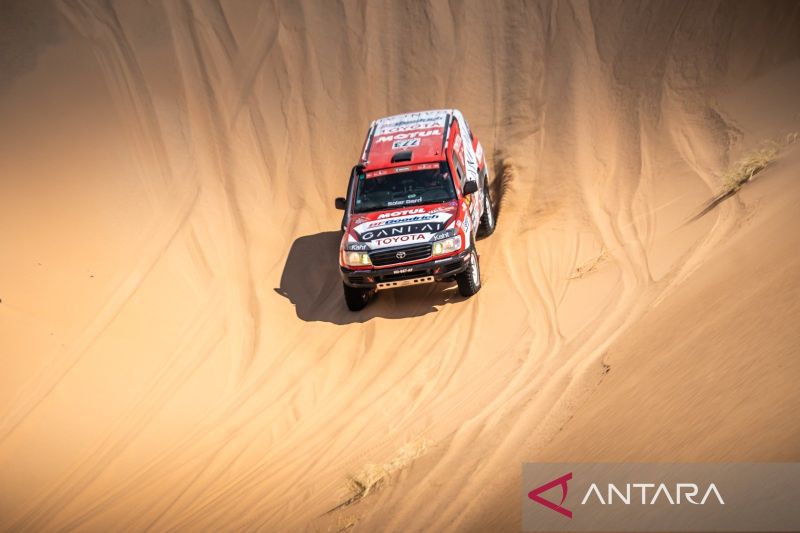 Julian Johan menduduki posisi kelima Rally Dakar 2026
