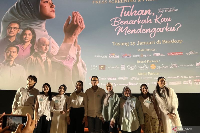 Film "Tuhan, Benarkah Kau Mendengarku?" tayang di bioskop 29 Januari