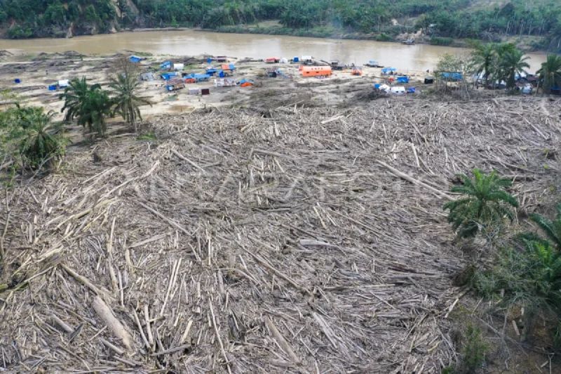 Desa yang hilang akibat banjir bandang Aceh Tamiang