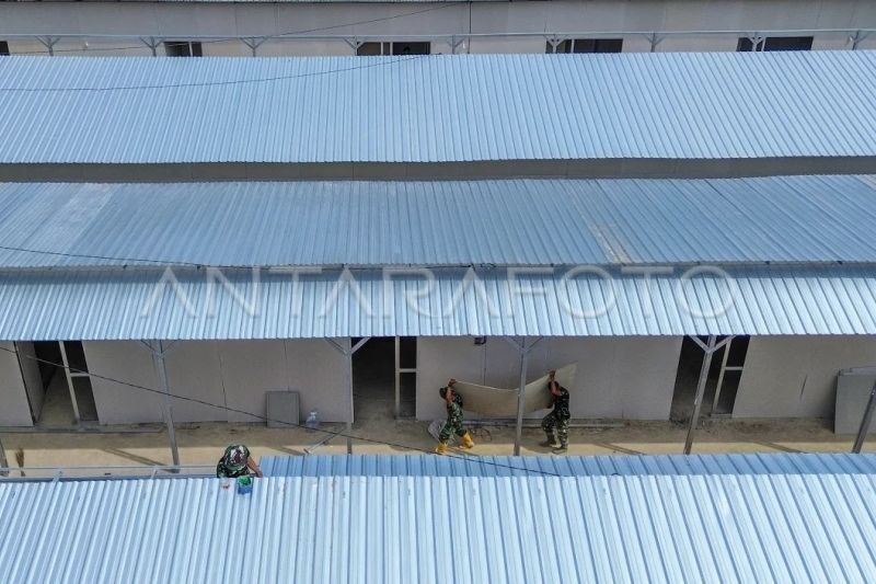 Percepatan pembangunan huntara di Palembayan