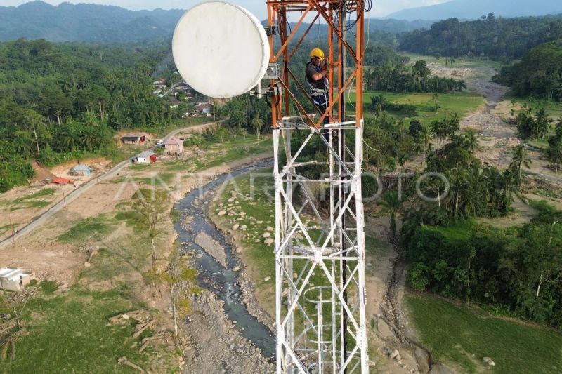 Pemulihan jaringan seluler di lokasi bencana