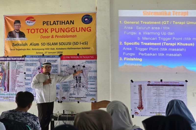 Kotabaru's SD I-eS holds back acupressure training