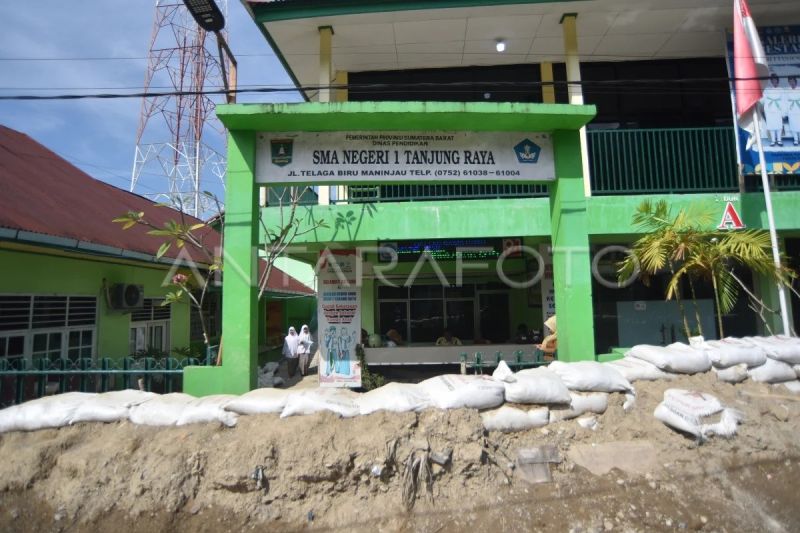 Sekolah antisipasi banjir susulan di Agam