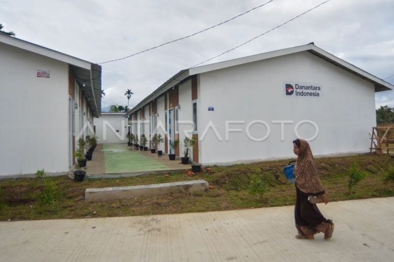 Huntara Danantara di Padang Pariaman siap dihuni