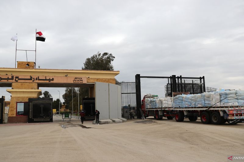 Perlintasan Rafah resmi beroperasi kembali