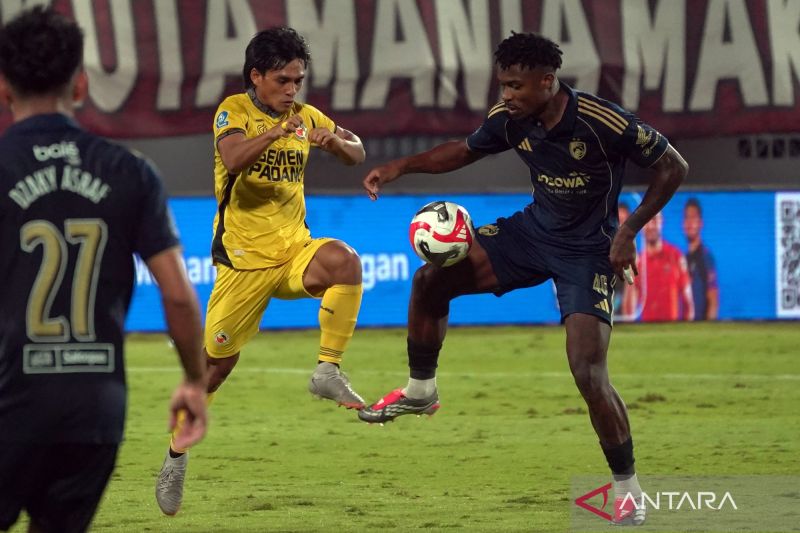 Semen Padang amankan satu poin saat dijamu PSM Makassar