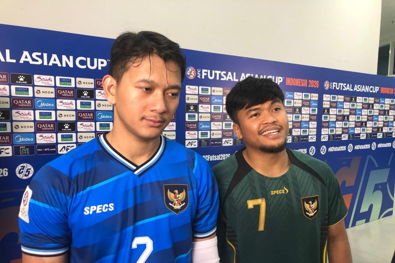 Dua pemain timnas futsal Indonesia antusias kembali bertemu Kensuke