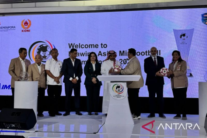 Undian Asian Minifootball 2026 digelar di Jakarta, laga di Palembang