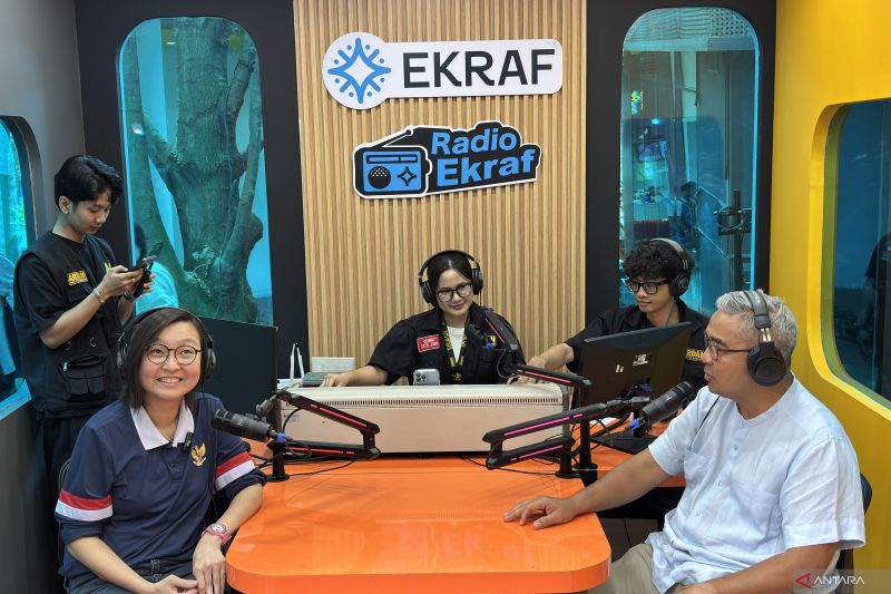 Kemenekraf meluncurkan Radio Ekraf di Bandung perkuat ruang kolaborasi