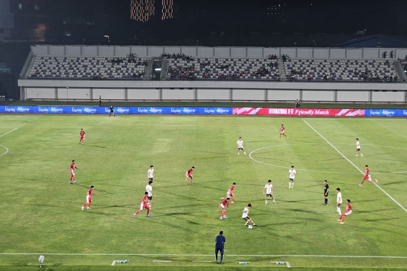 Uji coba kedua, Indonesia U-17 kalah tipis 2-3 dari China