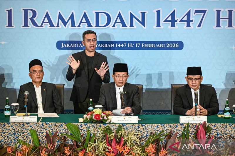 Pemerintah umumkan awal Ramadhan 2026 Kamis 19 Februari