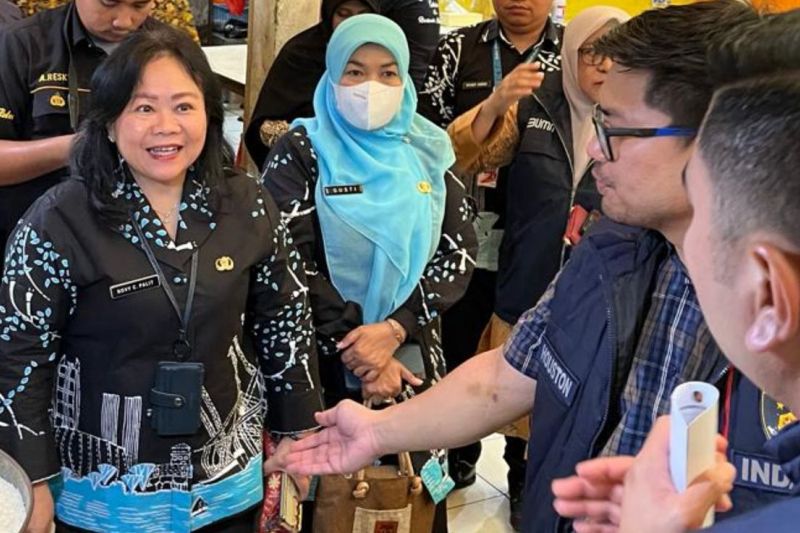 Pemkot Jakut jaga pasokan pangan lewat pengawasan pasar
