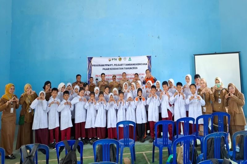 Pelsart partners Banian health center in Kotabaru to train "little doctor"