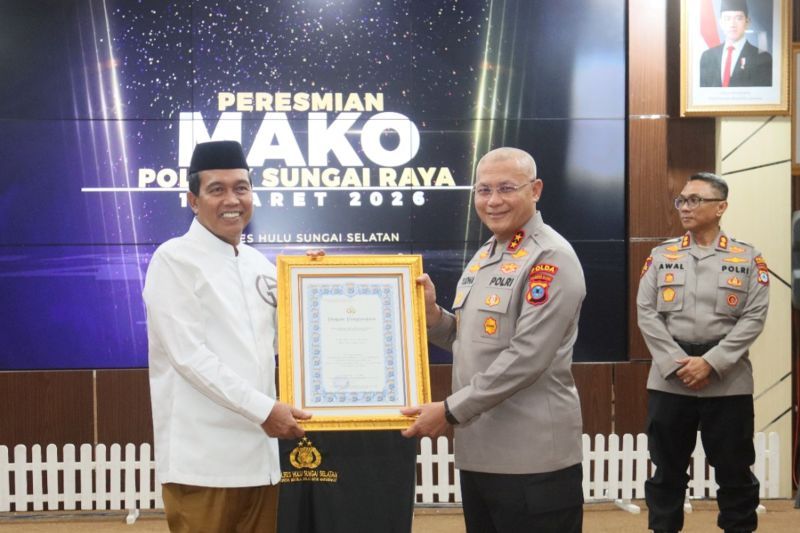 Kapolda harapkan Mako Polsek Sungai Raya refresentatif tingkatkan kinerja personil
