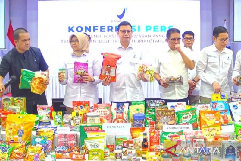 Pangan impor tanpa izin edar terbanyak dari Malaysia dan Singapura