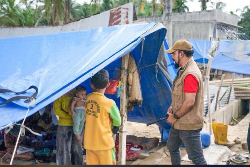 Di Aceh Timur 1.954 penyintas bencana masih berada di pengungsian