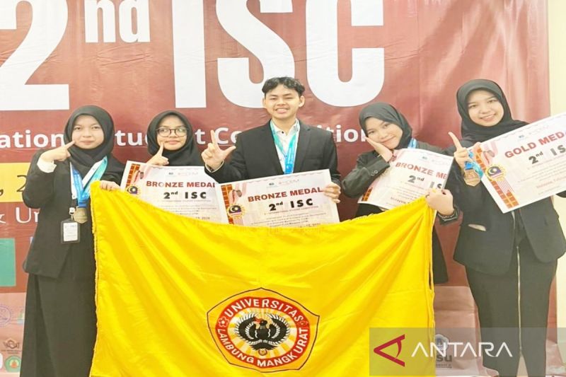 Mahasiswa ULM borong empat medali kompetisi internasional di Malaysia