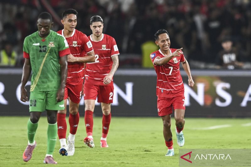 FIFA Series 2026  - Indonesia ke final, tekuk telak Saint Kitts & Nevis 4-0