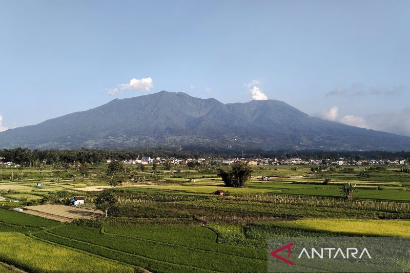 Marapi di Sumbar erupsi 22 detik