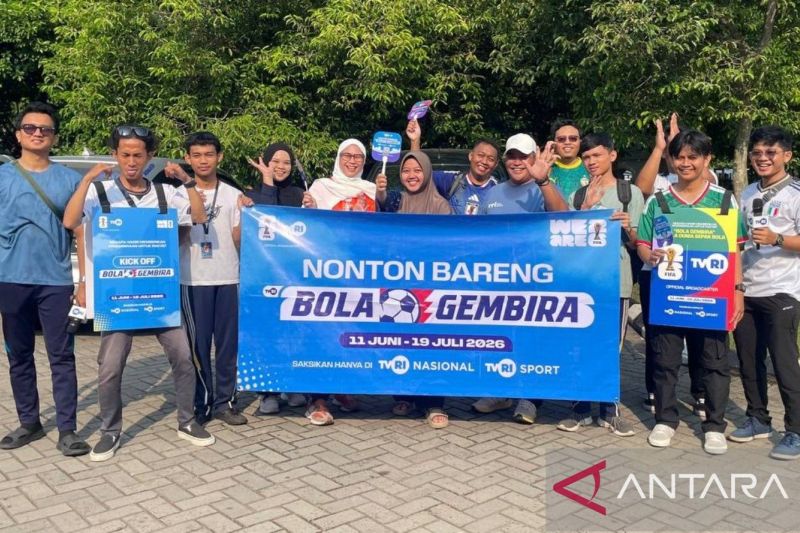 Sinergi TVRI-RRI-Antara kampanyekan siaran Piala Dunia 2026 di Banten