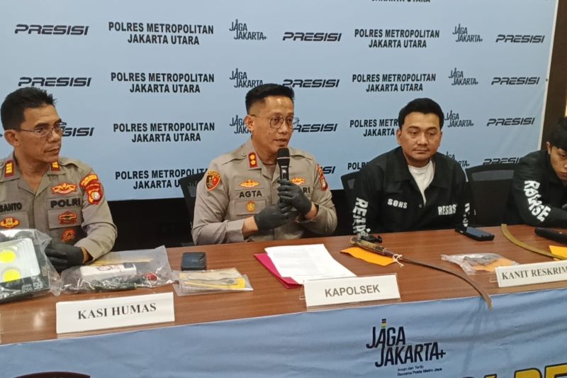 Pria bawa revolver mini berisi 5 peluru ditangkap di Penjaringan