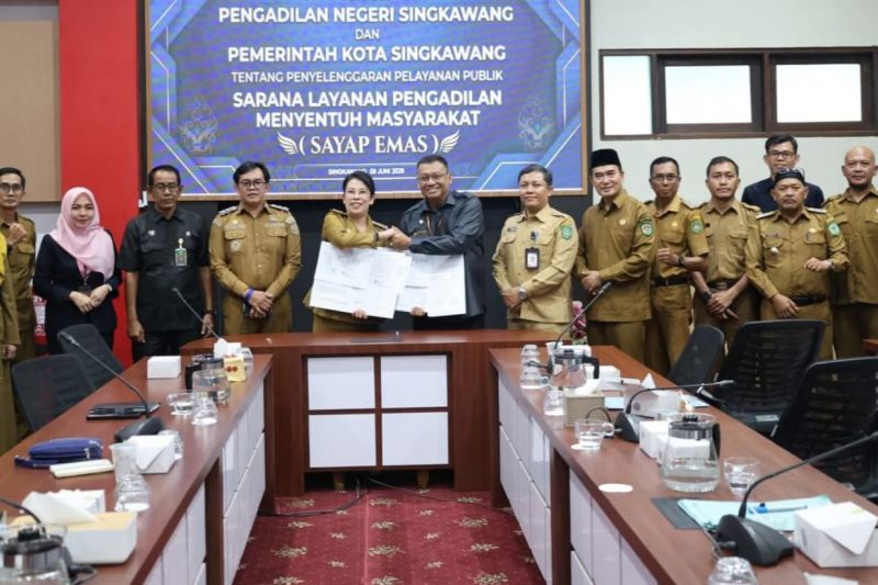 Pemkot Singkawang-PN hadirkan layanan hukum terintegrasi di kecamatan