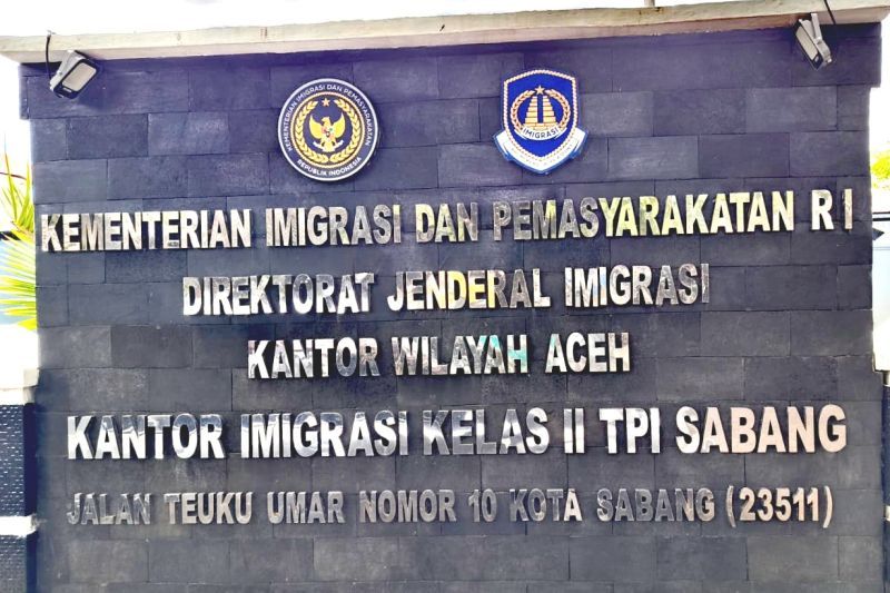 Renovasi, layanan Kantor Imigrasi Sabang pindah ke gedung sementara