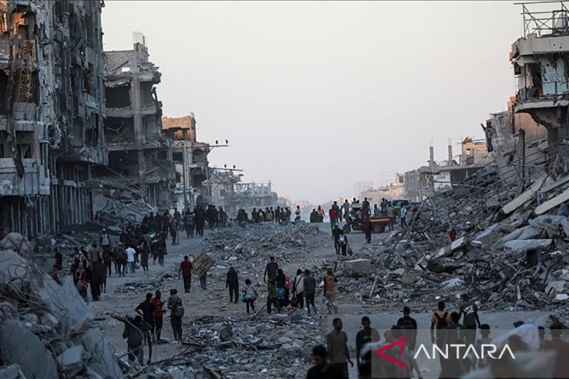 Serangan Israel di Pasar Gaza tewaskan delapan warga Palestina
